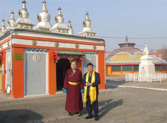 Dashi Choiling temple’s Chief Reverend Ven. Suddhananda Mahathero.