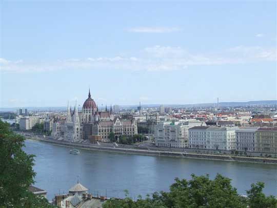 Historic city of Budapest.