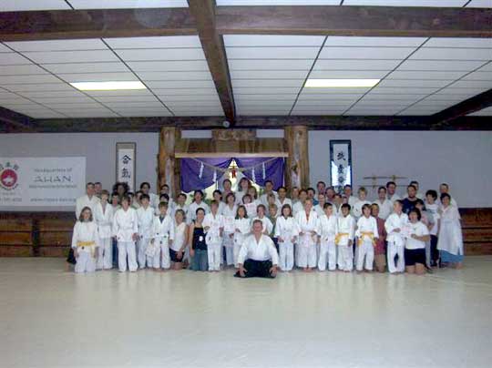 Youth Program group photo with Instructor, Tom Dammen.