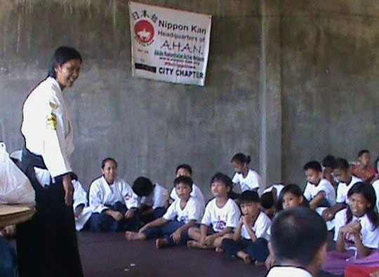 AHAN Nippon Kan Mindanao Coordinator, Instructor Ava Yancha